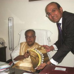jk jain, pranab mukherjee, mr jk jain with pranab mukherjee, pranab mukherjee, jayant kumar, jayant kumar jain, lmj, lmj international, lmj international Limited